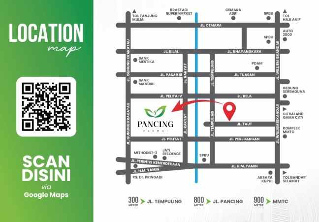 dijual rumah jalan taut tempuling