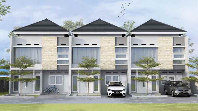 dijual rumah jl asri kavling deplu