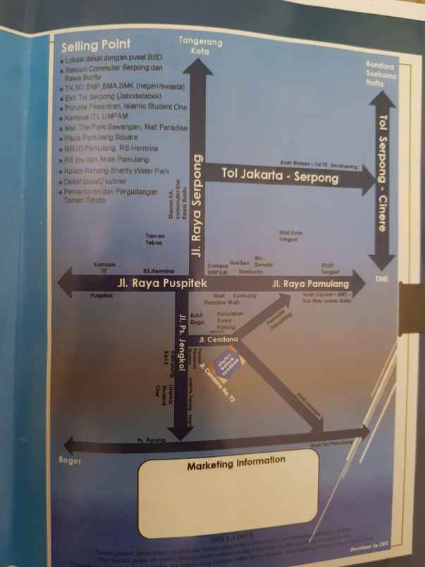 dijual rumah jl cendana no 73