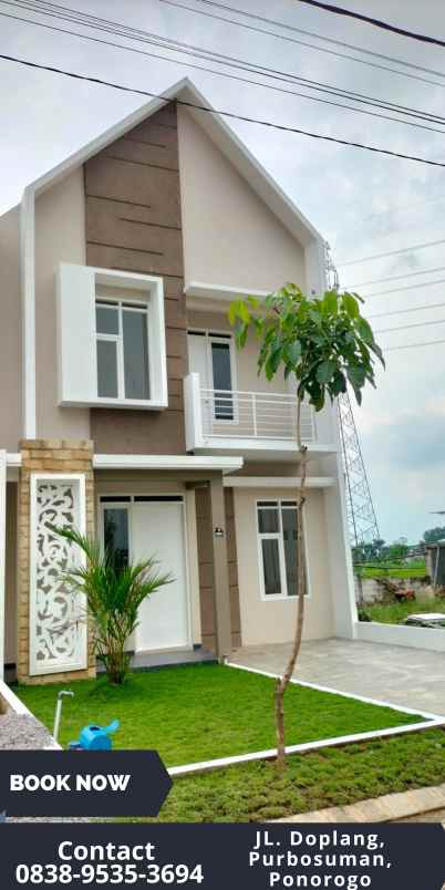 dijual rumah jl doplang purbosuman ponorogo