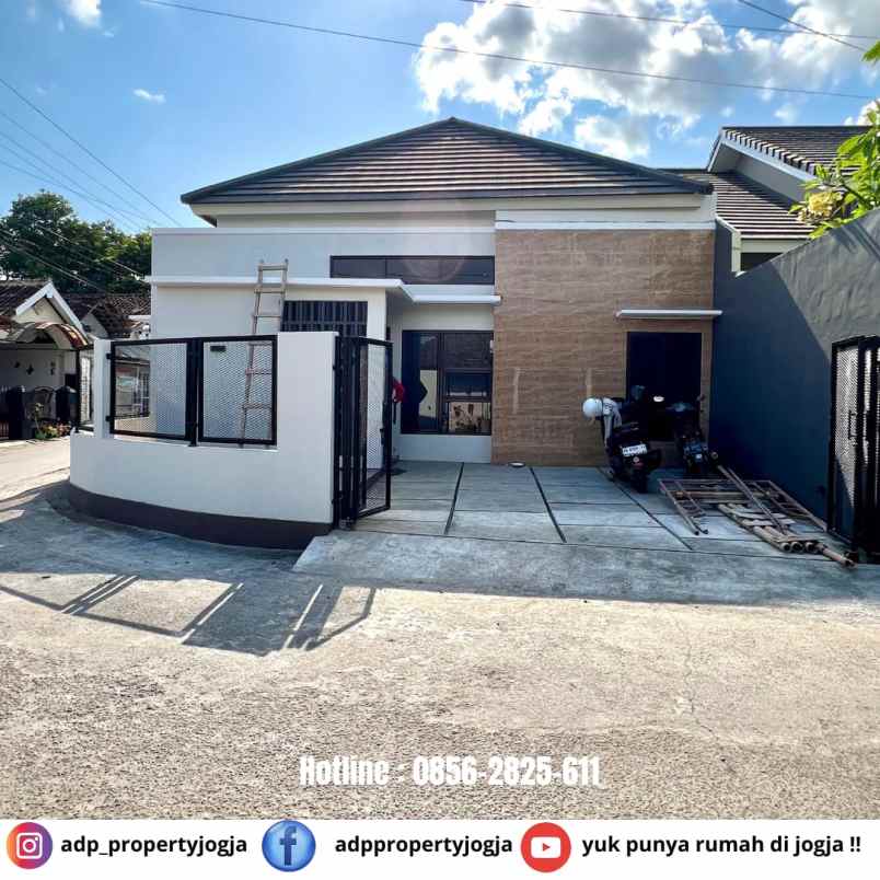 dijual rumah jl godean km 8 sidokarto