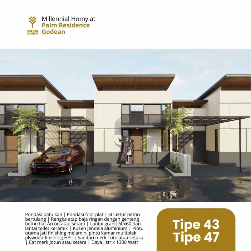 dijual rumah jl godean sidokarto sleman