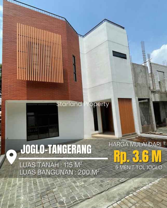 dijual rumah jl kucica bintaro jaya