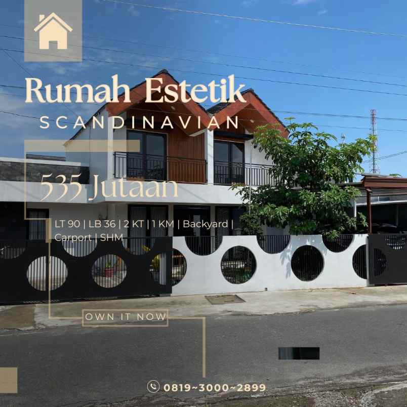 dijual rumah jl roro jonggrang no 26 22
