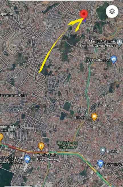 dijual rumah komp melati indah