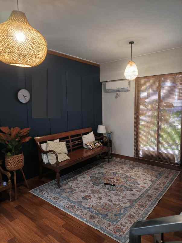 dijual rumah komplek bali garden city view