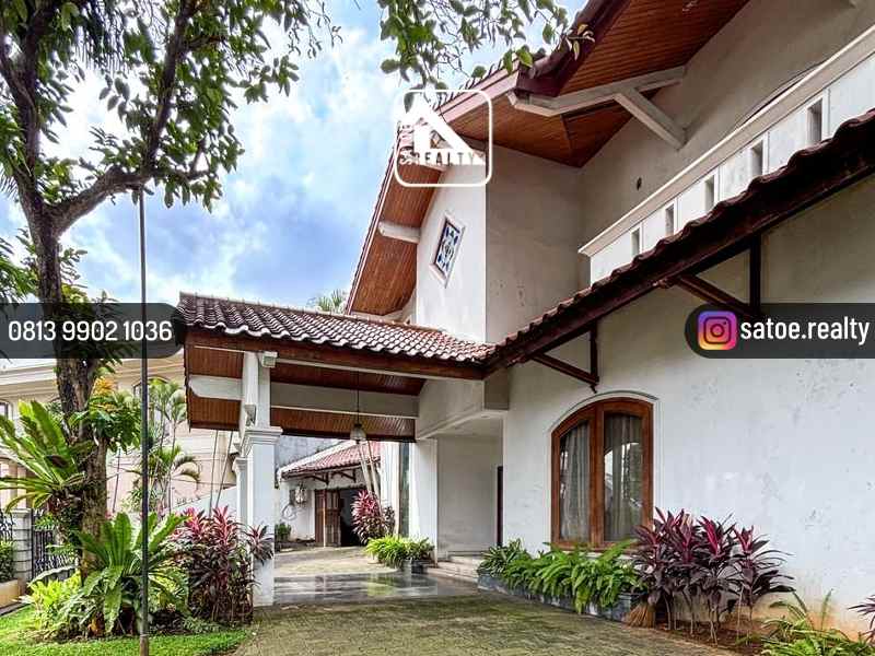 dijual rumah metro alam pondok indah