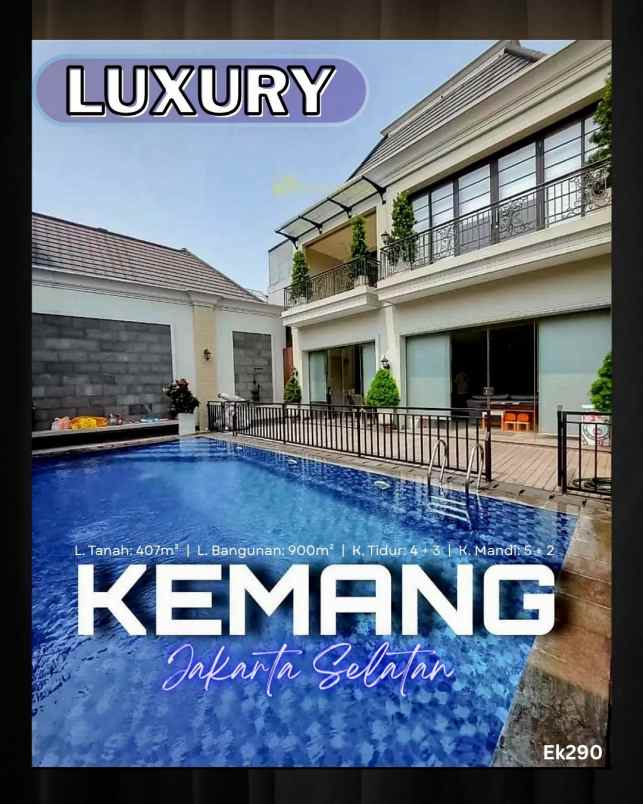 dijual rumah mewah di kemang jaksel