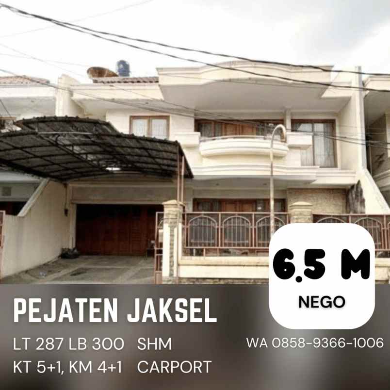 dijual rumah pejaten
