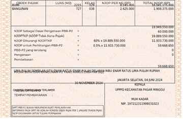 dijual rumah pejaten barat pasar minggu