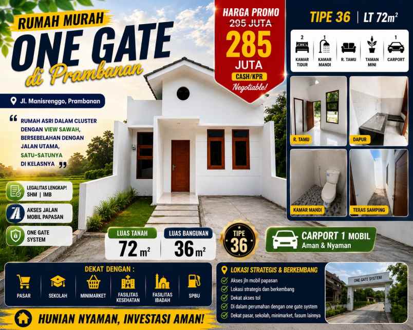 dijual rumah rumah griya candi asri