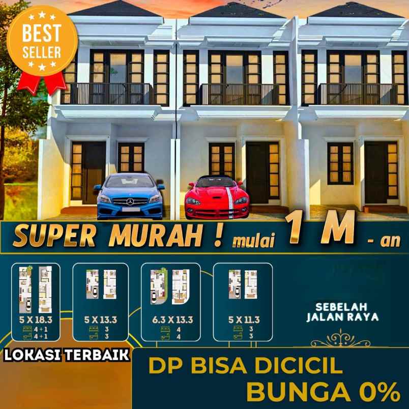 dijual rumah rungkut asri