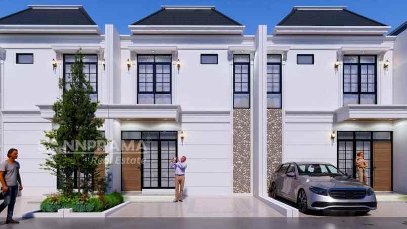 dijual rumah serua