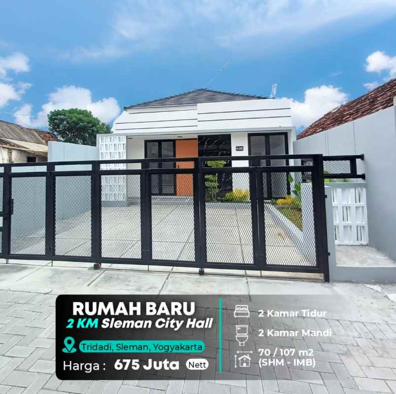 dijual rumah sleman city hall