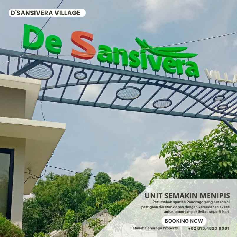 dijual rumah syariah minimalis di ponorogo