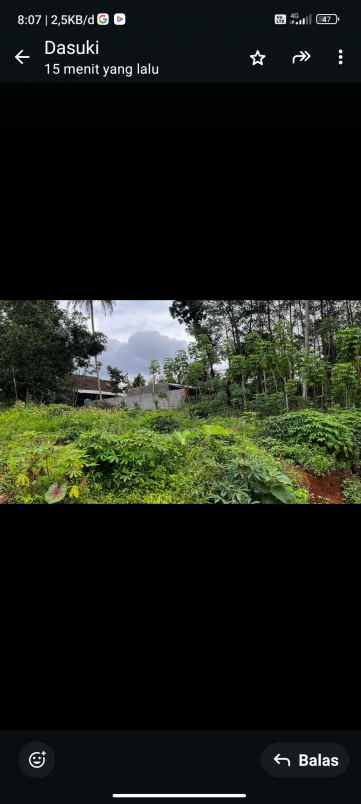 dijual tanah di cepoko gunung pati semarang