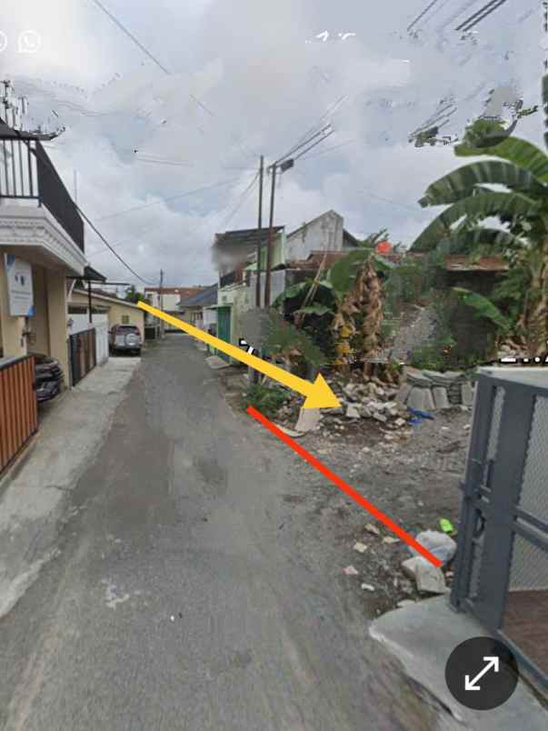 dijual tanah jalan damai