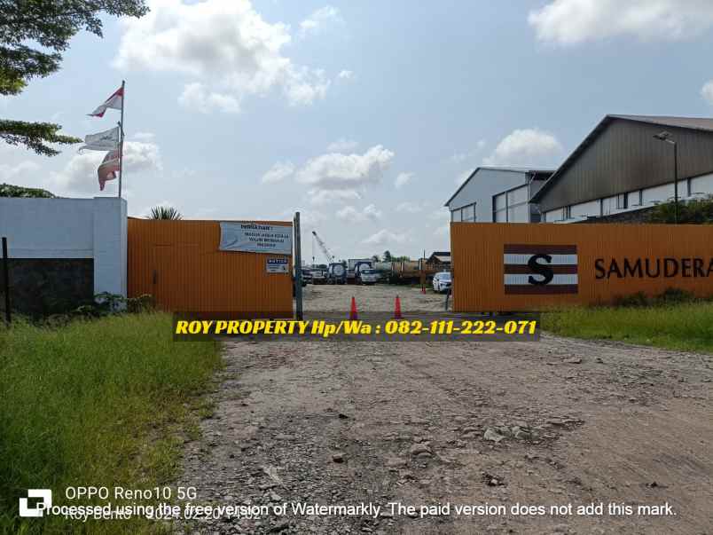 dijual tanah jl cakung cilincing raya