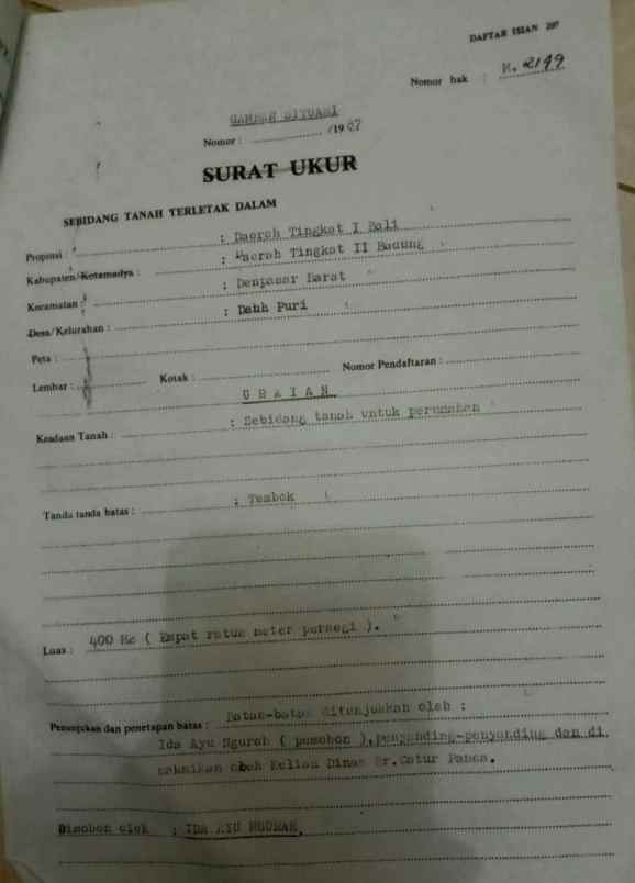 dijual tanah jl diponegoro