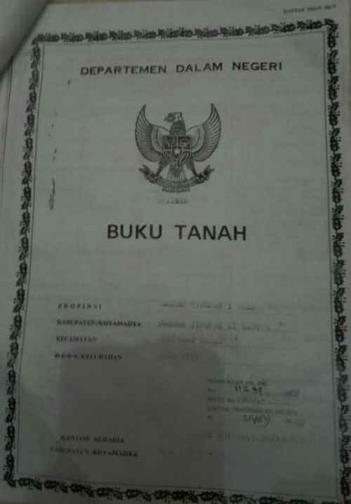 dijual tanah jl diponegoro