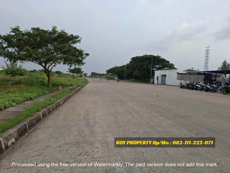 dijual tanah jl marunda makmur