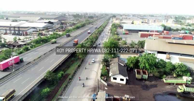 dijual tanah jl raya cakung cilincing
