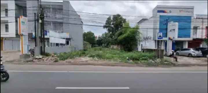 dijual tanah jl raya merak batin natar