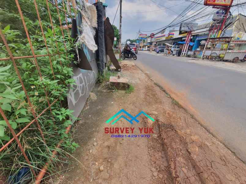 dijual tanah jl raya wr supratman kp utan