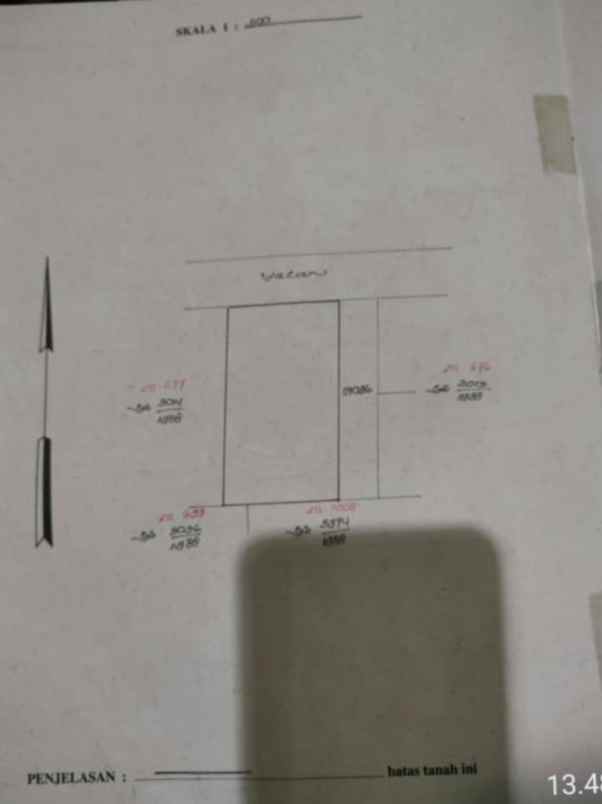 dijual tanah jl sekar tunjung