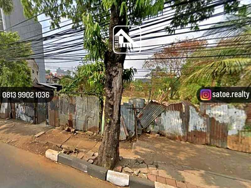 dijual tanah jl warung jati barat