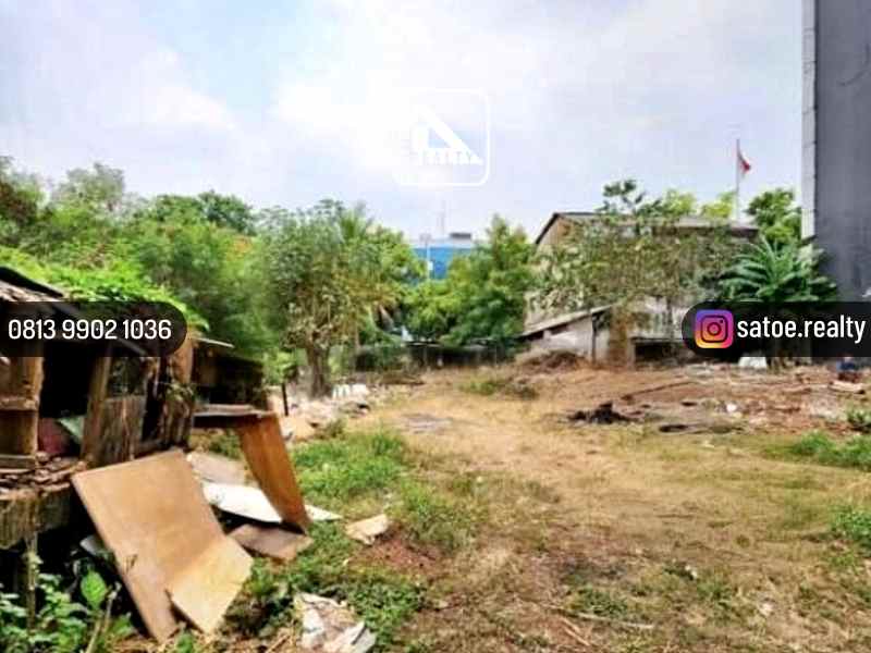 dijual tanah jl warung jati barat