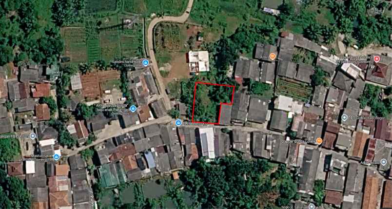 dijual tanah kampung cikempong