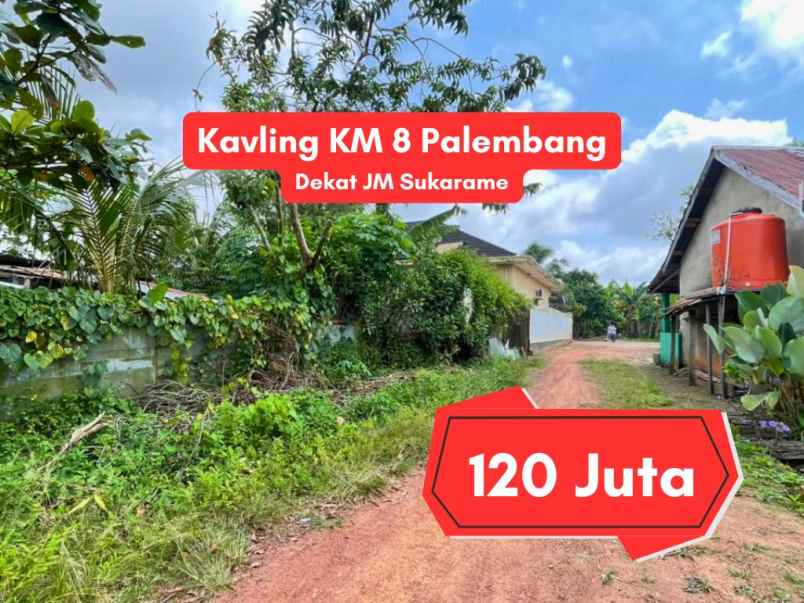 dijual tanah km 8 interbis