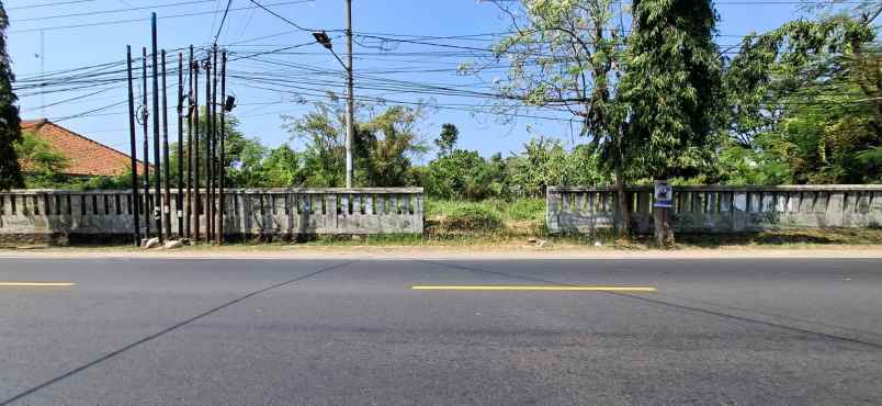 dijual tanah komersil pinggir jl propinsi