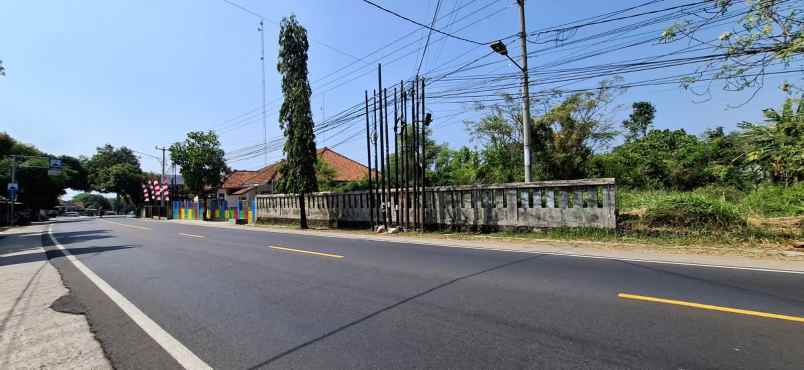 dijual tanah komersil pinggir jl propinsi