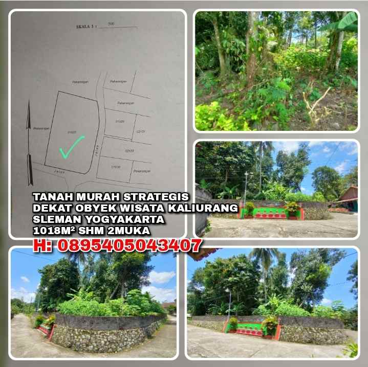 dijual tanah pakem pakembinangun sleman