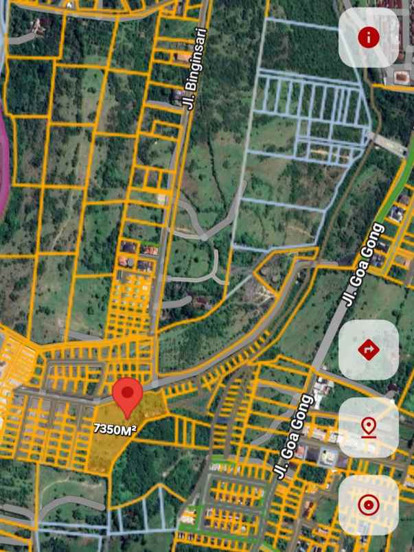 dijual tanah patung gwj