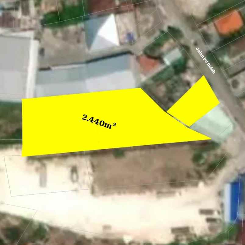 dijual tanah pondok indah citra land cargo