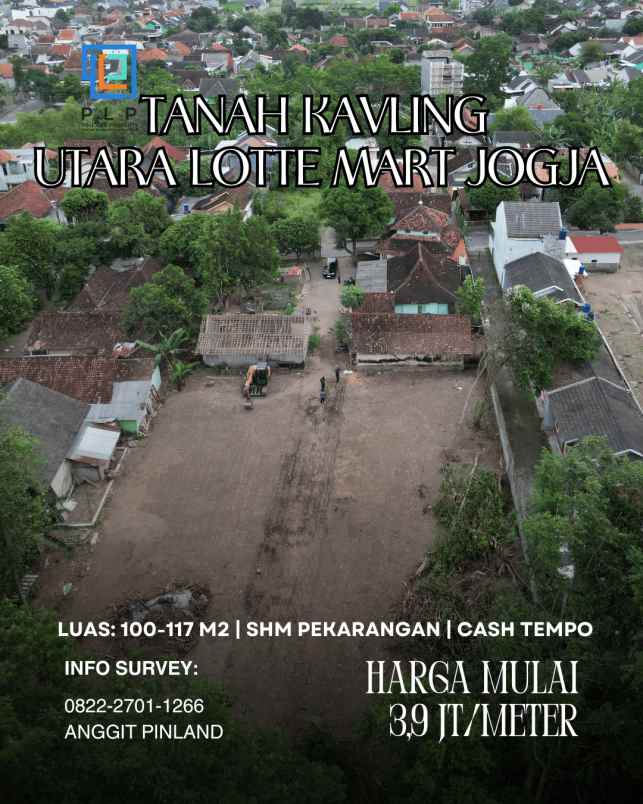 dijual tanah sembego maguwoharjo depok