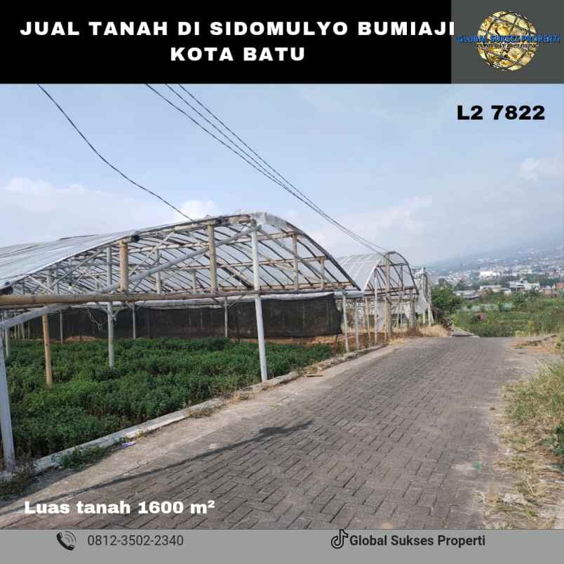 dijual tanah sidomulyo