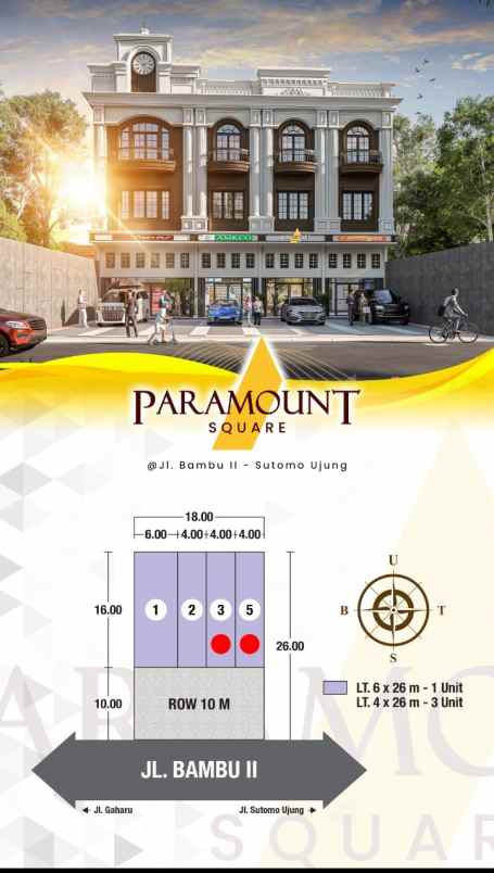 dijual villa jl bambu 2 sutomo ujung