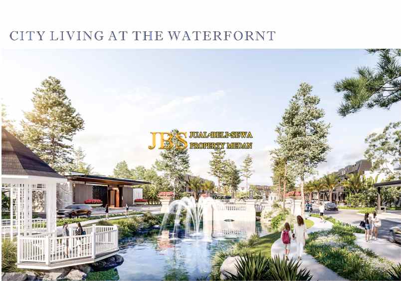 dijual villa komplek citraland gama