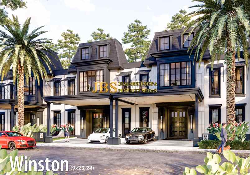 dijual villa komplek citraland gama