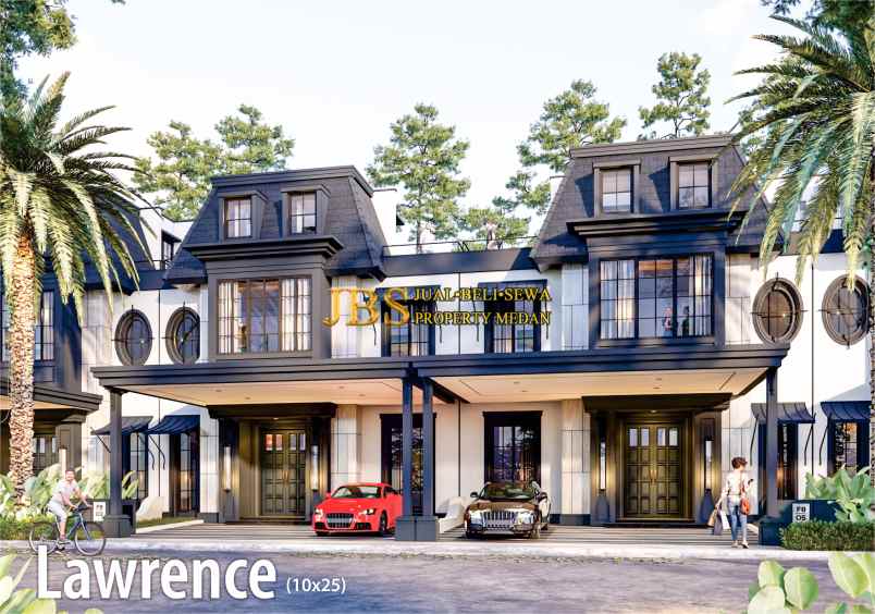 dijual villa komplek citraland gama