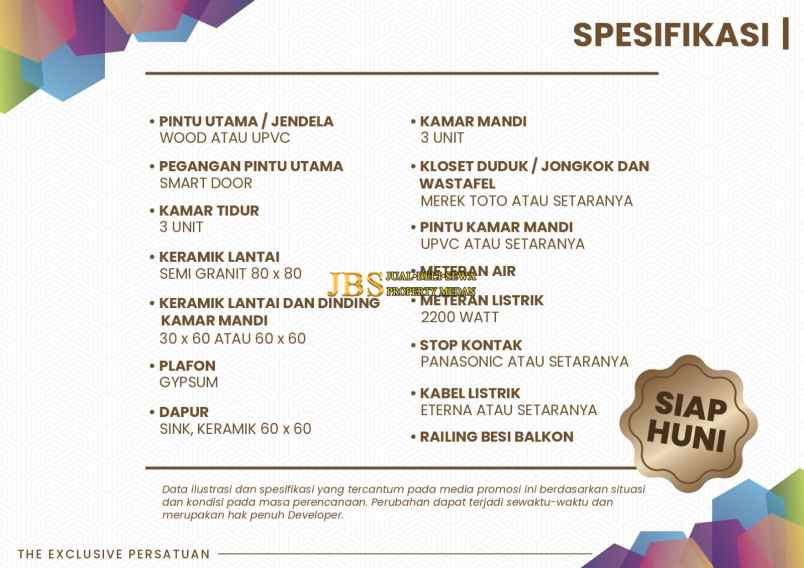 dijual villa the exclusive residence