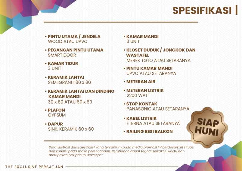 dijual villa the exclusive residence