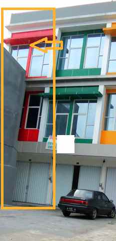 disewakan ruko gudang kantor jl majapahit semarang kota