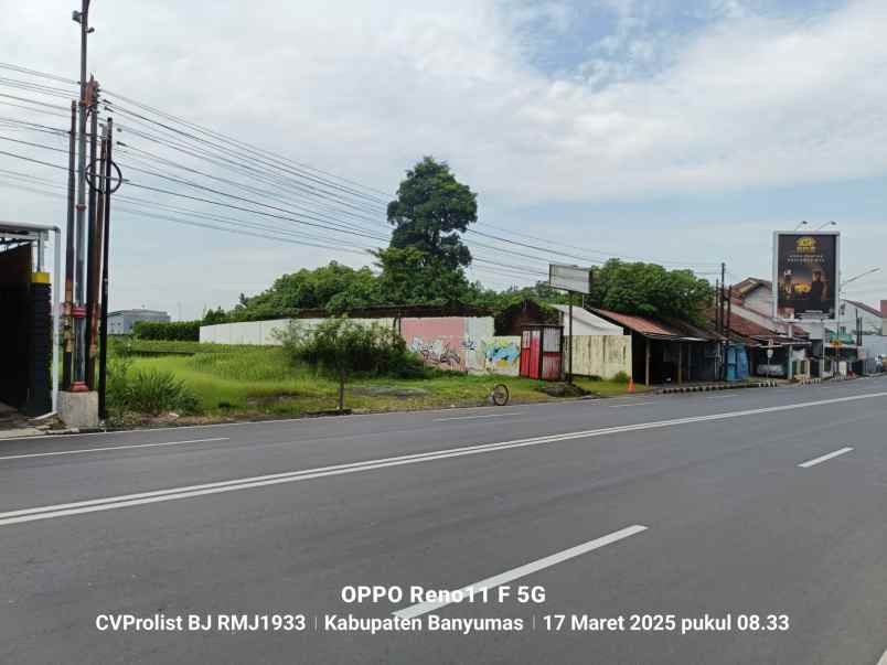 disewakan tanah strategis di tengah kota purwokerto