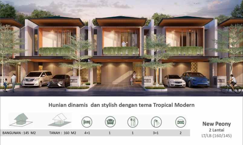 goldenrod peony metland menteng cakung