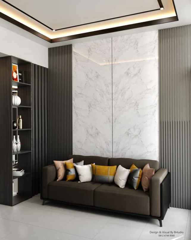 hunian mewah 2 lantai di jalan cemara kipas pekanbaru